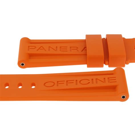 panerai silicone watch straps|original panerai watch strap.